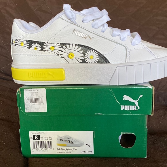 puma flower sneakers